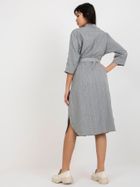 Sukienka damska, szara, Lakerta