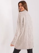 Sukienka damska z wełną, beżowa, Rue Paris