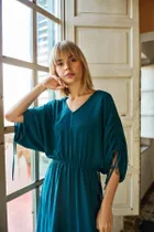 Sukienka damska, zielona, Moodo