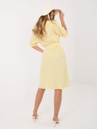 Sukienka damska, żółta, Italy Moda