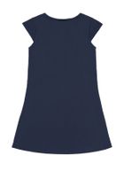 Sukienka dziewczęca z krótkim rękawem, granatowa, Tom Tailor