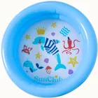 Sun Club, dmuchany basen, 2-pierścieniowy, niebieski, 76-20 cm