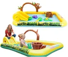 Sun Club, plac zabaw, basen dmuchany, zwierzątka, 214-167 cm