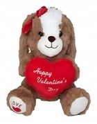 Sun-Day, Pies z sercem, maskotka, 20 cm, 1 szt.