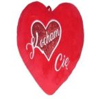 Sun-Day, Serce, Kocham Cię, maskotka, 20 cm