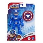 Super Hero Adventures, Mega Mini, Kapitan Ameryka, figurka, 12 cm
