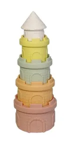 Swede, gumowe klocki wieża zamkowa