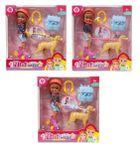 Swede, lalka z rolkami i akcesoriami, 1 szt.