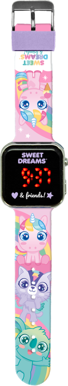 Sweet dreams, zegarek LED z kalendarzem