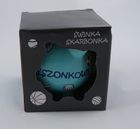Świnka skarbonka, kieszonkowe, niebieska