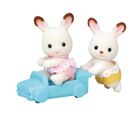 Sylvanian Families, bliźniaki królików z czekoladowymi uszkami, zestaw figurek, 5420
