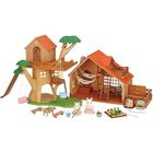 Sylvanian Families, Domki z bali i na drzewie, zestaw z figurkami, 5243