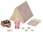 Sylvanian Families, kemping nad morzem, zestaw z figurką, 5209