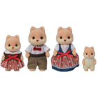 Sylvanian Families, rodzina psów karmelowych, zestaw figurek, 5459