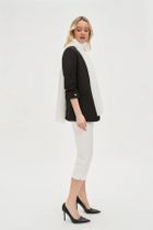 Szalik damski, biały, Moodo