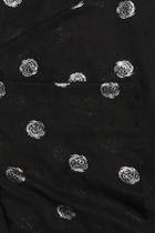 Szalik damski, czarny, Moodo