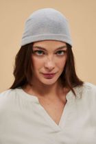 Szalik damski, szary, Moodo