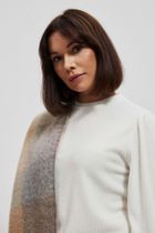 Szalik damski, szary, Moodo