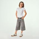 Szare bermudy jeansowe z regulacją Cool Club