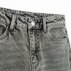Szare spodnie jeansowe wide leg Cool Club