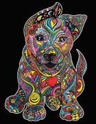 Szczeniak. Kolorowanka welwetowa, 47-35 cm