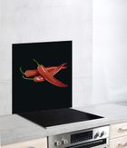 Szklana płyta kuchenna, Hot peperoni, 60-70 cm