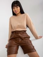 Szorty damskie, brązowe, Vikki