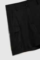 Szorty damskie, czarne, Moodo