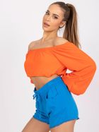 Szorty damskie, niebieskie, Fresh Made