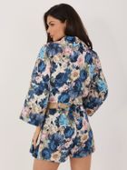 Szorty damskie, niebieskie, Italy Moda