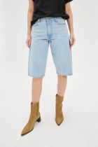 Szorty damskie, niebieskie, Moodo