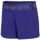 Szorty damskie, niebieskie, Stay motivated, 4F
