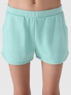 Szorty dziewczęce, turkusowe, 4F