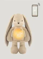 Szumisie, Szumiś Królik, maskotka 7w1 z aplikacją i lampką, beżowy, 30 cm
