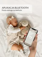 Szumisie, Szumiś Królik, maskotka 7w1 z aplikacją i lampką, brązowy