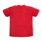 T-shirt chłopięcy, czerwony, Eevi