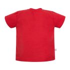 T-shirt chłopięcy, czerwony, Eevi