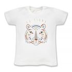 T-shirt chłopięcy, ecru, Pinokio