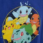 T-shirt chłopięcy, granatowy, Pokemon