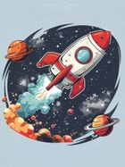 T-shirt chłopięcy, niebieski, Tup Tup