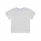 T-shirt chłopięcy, szary, Kanz