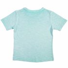 T-shirt chłopięcy, turkusowy, Tom Tailor