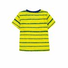 T-shirt chłopięcy, żółty, Kanz