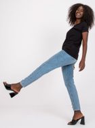 T-shirt damski, czarny, Mayflies