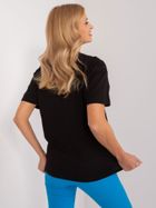 T-shirt damski, czarny, Mint