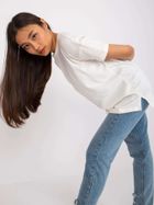 T-shirt damski, ecru, Mayflies