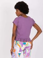 T-shirt damski, fioletowy, Mayflies