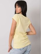 T-shirt damski, żółty, Ex Moda