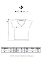 T-shirt damski, żółty, Travel time, Moraj