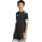 T-shirt dziecięcy, czarny, Adidas Squadra